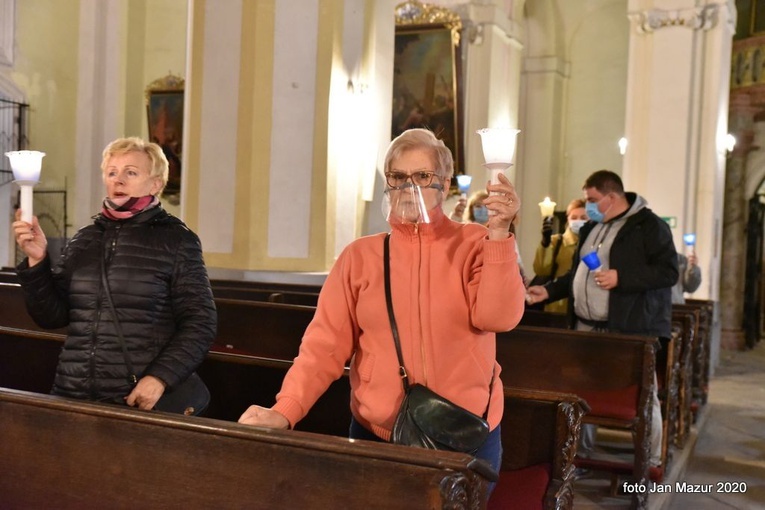 Nabożeństwo fatimskie w Żaganiu