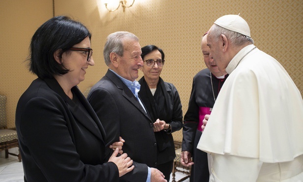 Rodzina zamordowanego kapłana u Papieża