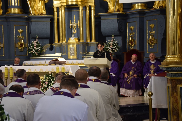 Pogrzeb diecezjalnego pustelnika