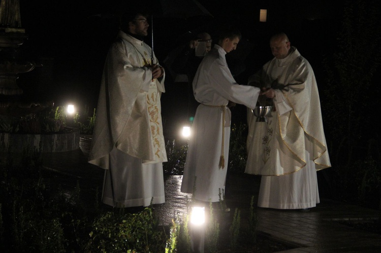 Październikowe nabożeństwo fatimskie w Łąkcie