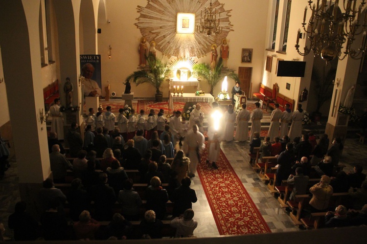 Październikowe nabożeństwo fatimskie w Łąkcie