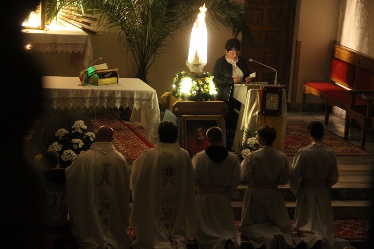 Październikowe nabożeństwo fatimskie w Łąkcie