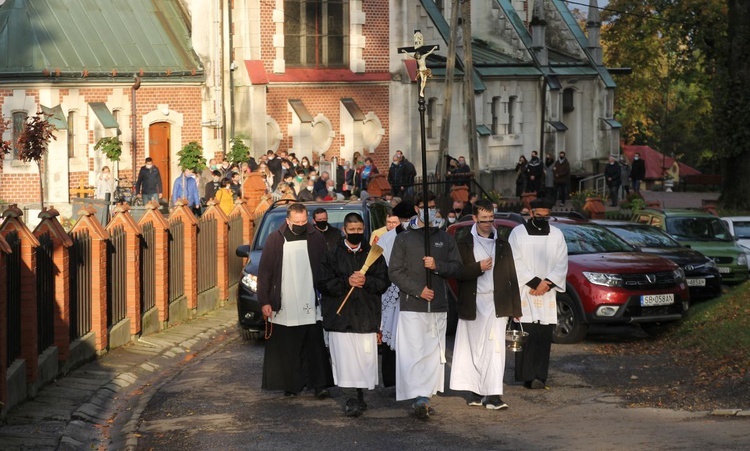 Pogrzeb dzieci nienarodzonych w Bielsku-Białej Kamienicy