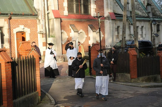 Pogrzeb dzieci nienarodzonych w Bielsku-Białej Kamienicy