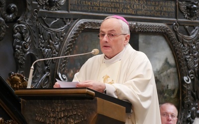 Bp Jacek Jezierski, administrator apostolski archidiecezji gdańskiej.