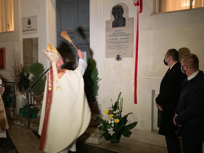 Abp Szczepan Wesoły upamiętniony w Rzymie