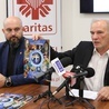 Do wsparcia dzieł charytatywnych zachęcają ks. Damian Drabikowski i Zbigniew Miazga.