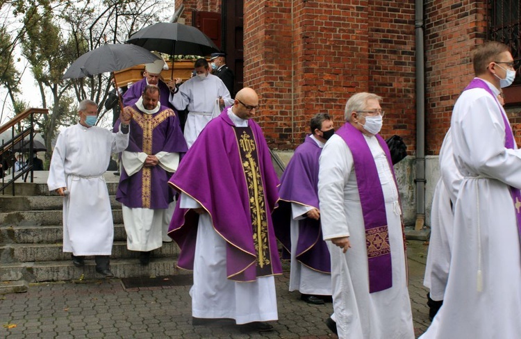 Pogrzeb śp. ks. Rudolfa Halemby   