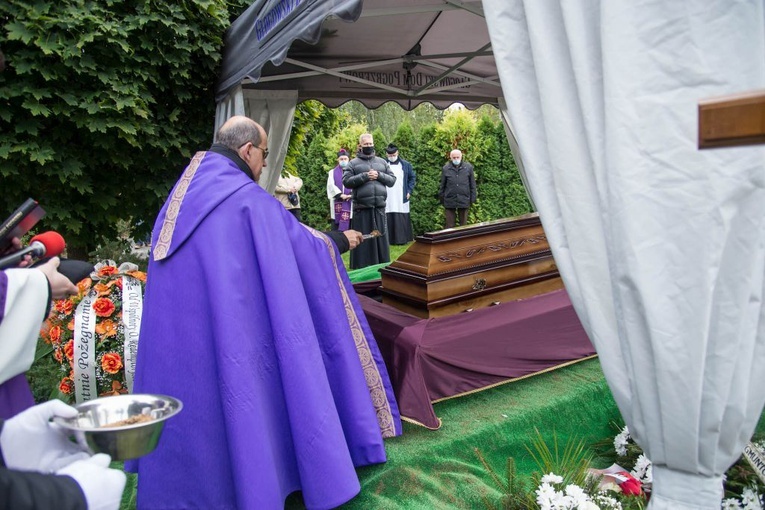 Pogrzeb redemptorysty o. Zygmunta Sołka w Głogowie