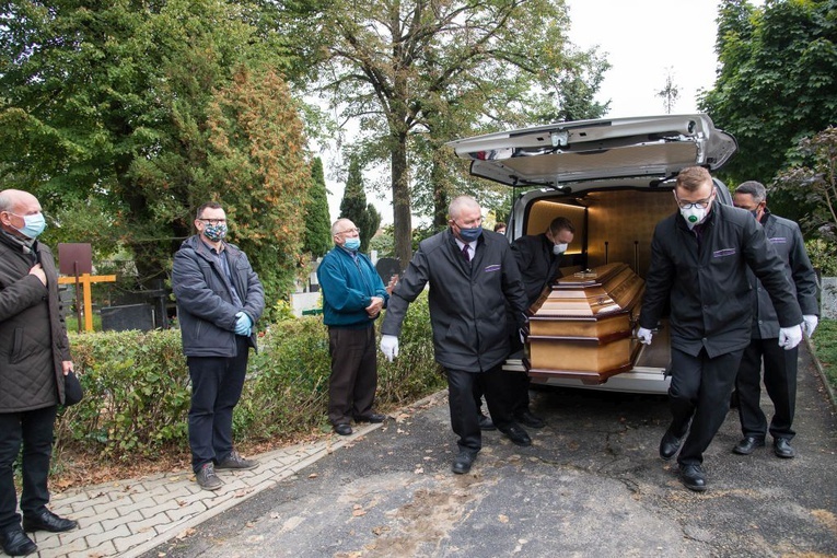 Pogrzeb redemptorysty o. Zygmunta Sołka w Głogowie