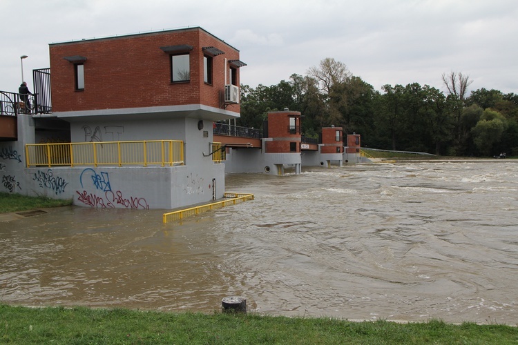 Wysoka Odra we Wrocławiu