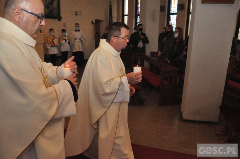 Podmokle. Poświęcenie kościoła.