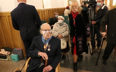 Major Stanisław Szuro obchodził jubileusz 100. rocznicy urodzin