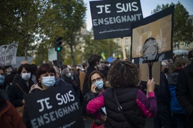Demonstracja w Paryżu