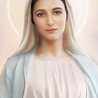 ▲	Wizerunek Matki Bożej z Medjugorja  jest znakiem rozpoznawczym Wojowników Maryi.