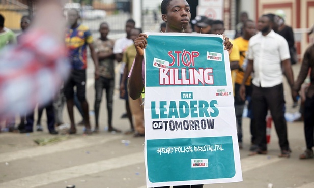 Demonstracje w Nigerii