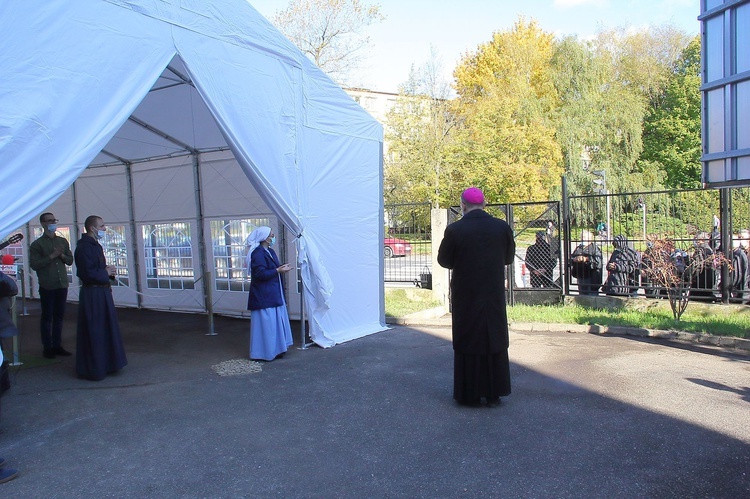 Otwarcie pawilonu-jadalni przy Domu Miłosierdzia w Koszalinie