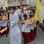 Bobowa. Wprowadzenie relikwii i poświęcenie ołtarza