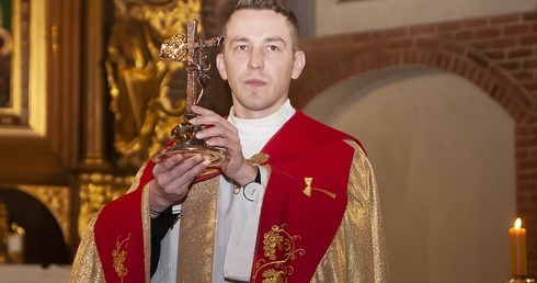 Nabożeństwo w Darłowie