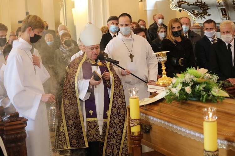 Pogrzeb śp. ks. prał. Alojzego Zubra w Skoczowie