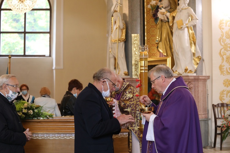 Pogrzeb śp. ks. prał. Alojzego Zubra w Skoczowie