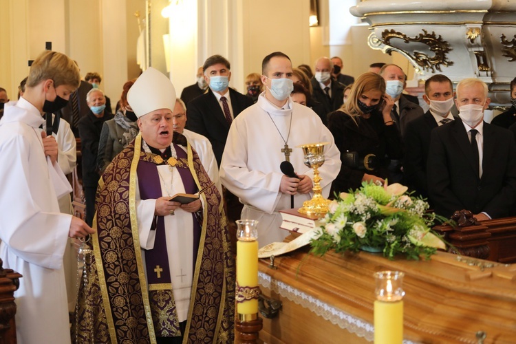 Pogrzeb śp. ks. prał. Alojzego Zubra w Skoczowie