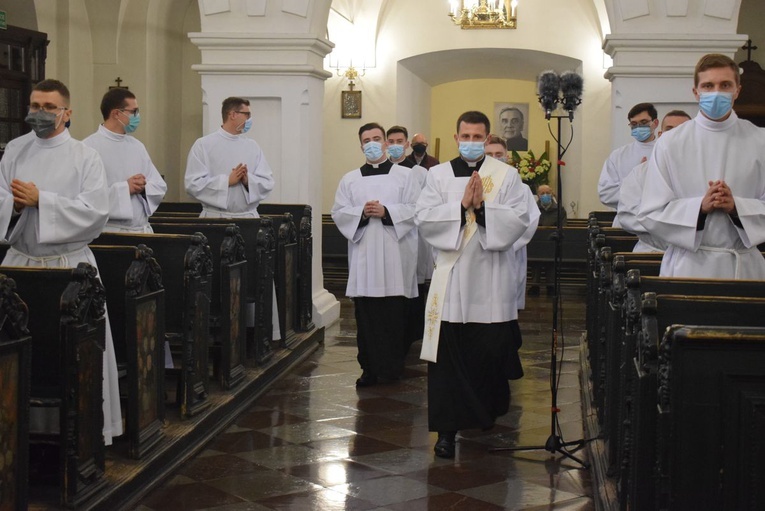 Seminaryjne obłóczyny 