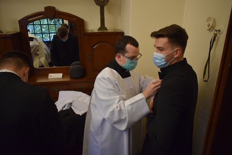 Seminaryjne obłóczyny 