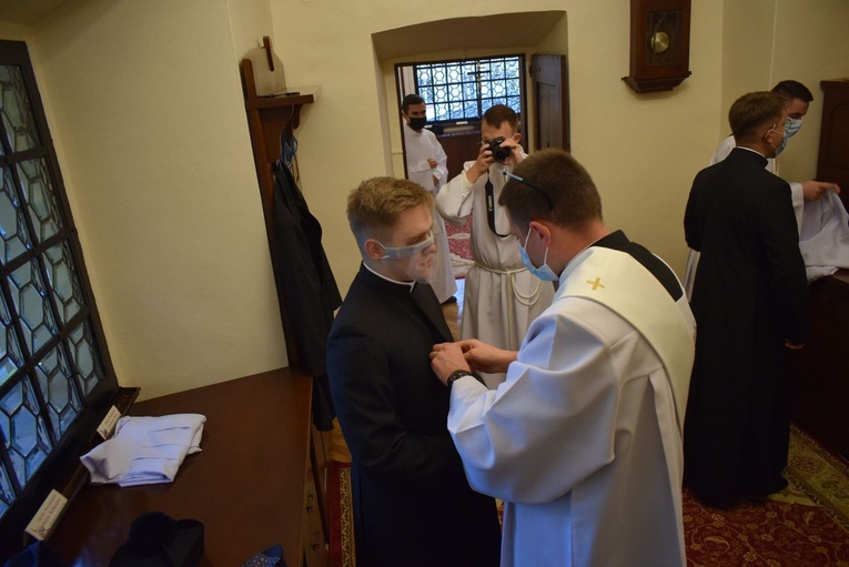 Seminaryjne obłóczyny 