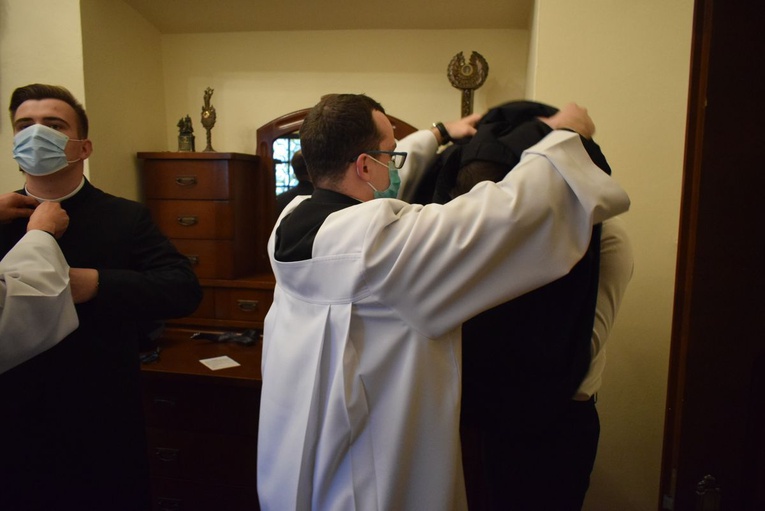 Seminaryjne obłóczyny 