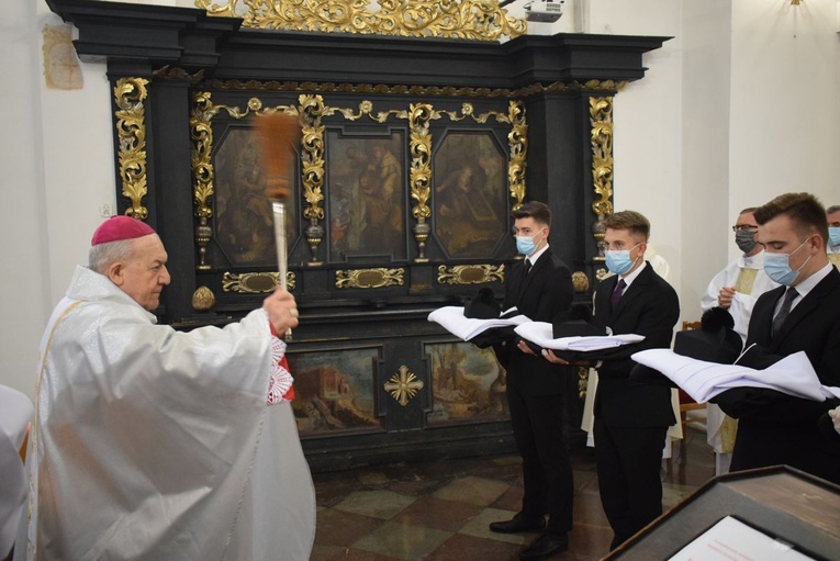 Seminaryjne obłóczyny 