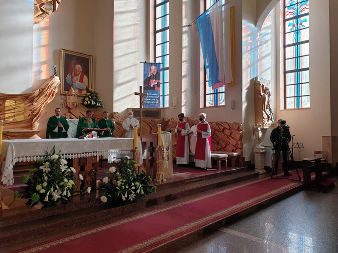 Gorzów Wlkp. Msza św. tranmistowana przez TVP3 Gorzów Wlkp.