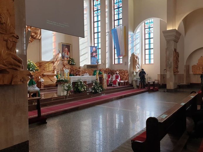 Gorzów Wlkp. Msza św. tranmistowana przez TVP3 Gorzów Wlkp.