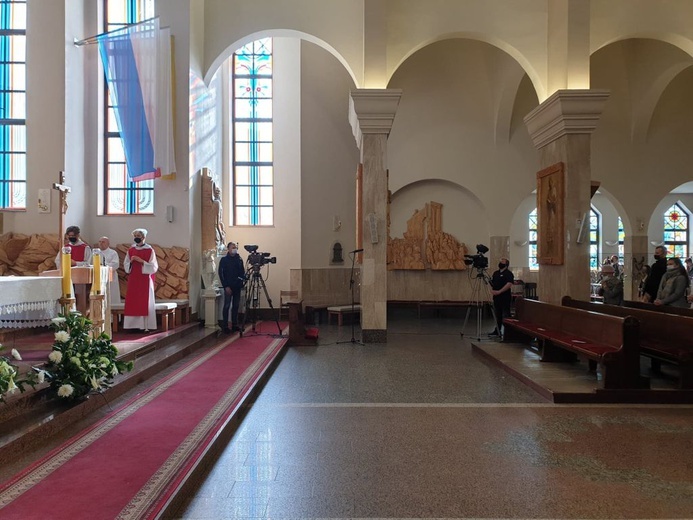 Gorzów Wlkp. Msza św. tranmistowana przez TVP3 Gorzów Wlkp.