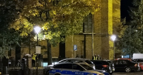 Zakłócenie porządku podczas nabożeństwa w koszalińskiej katedrze
