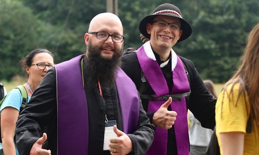 Ks. Tomasz wziął udział w pielgrzymce tarnowskiej