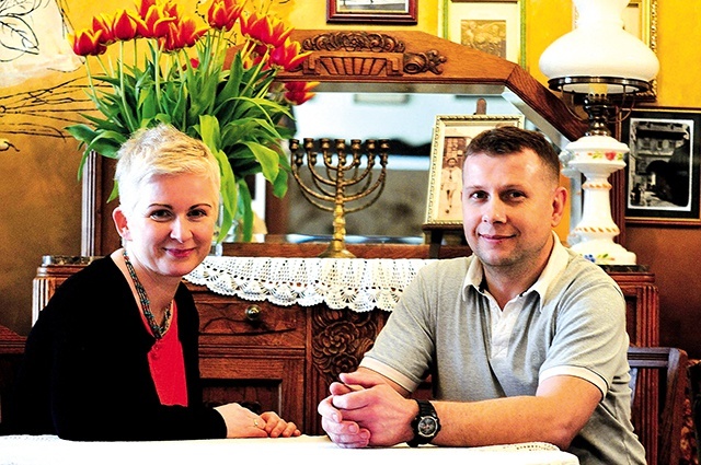 ▲	Izabela i Grzegorz Dechnikowie, lubelscy restauratorzy.