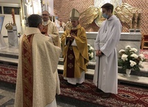Przekazanie relikwii św. Jana Pawła II.