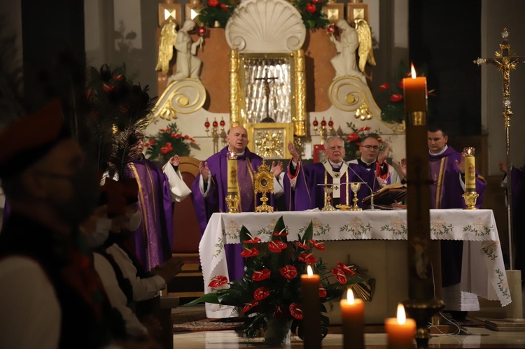 Pożegnanie śp. ks. Czesława Sandeckiego