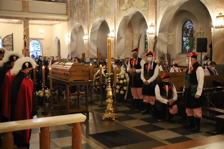 Pożegnanie śp. ks. Czesława Sandeckiego