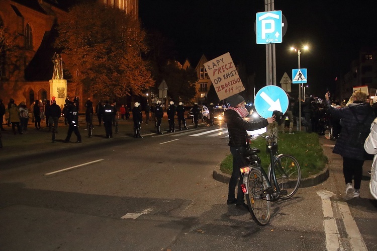 Marsz protestacyjny w Koszalinie