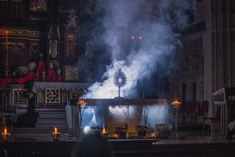 Noc świętych w strzegomskiej bazylice