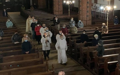 Nabożeństwo ku czci świętych w Wałbrzychu