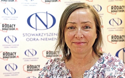 ▲	– Chcemy,  aby społeczeństwo wyraźniej dostrzegało naszą pracę  z kombatantami  i edukację historyczną – mówi Ilona Gosiewska.