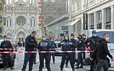 Bazylika Notre Dame w Nicei stała się miejscem tragedii.