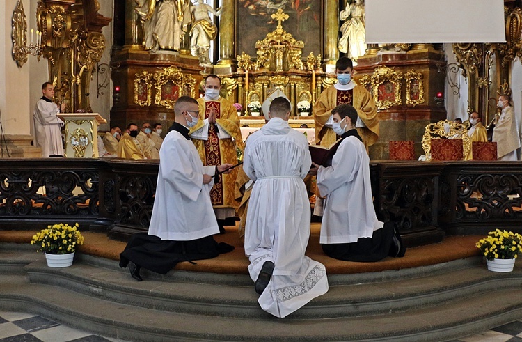 Święcenia diakonatu u salwatorianów w Trzebnicy