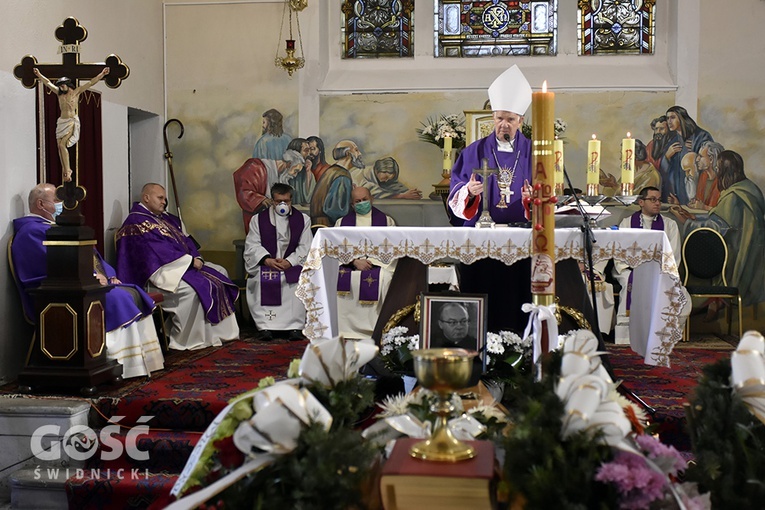 Pożegnanie ks. Piotra Mycana w parafii św. Mikołaja w Kaczorowie