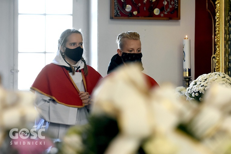 Pożegnanie ks. Piotra Mycana w parafii św. Mikołaja w Kaczorowie