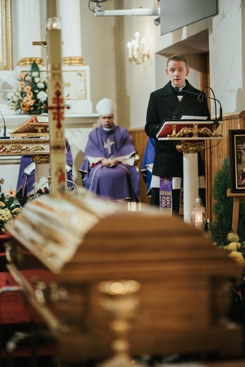 Uroczystości pogrzebowe śp. bp. Józefa Zawitkowskiego