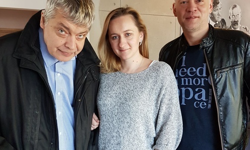 Ks. Piotr Pawlukiewicz, Renata Czerwicka, Krzysztof Antkowiak